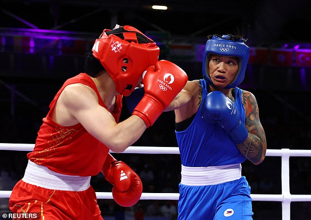 Bacyadan (right) was defeated this week in Paris by Chinese Tokyo Olympic silver medalist Qian Li (photo)