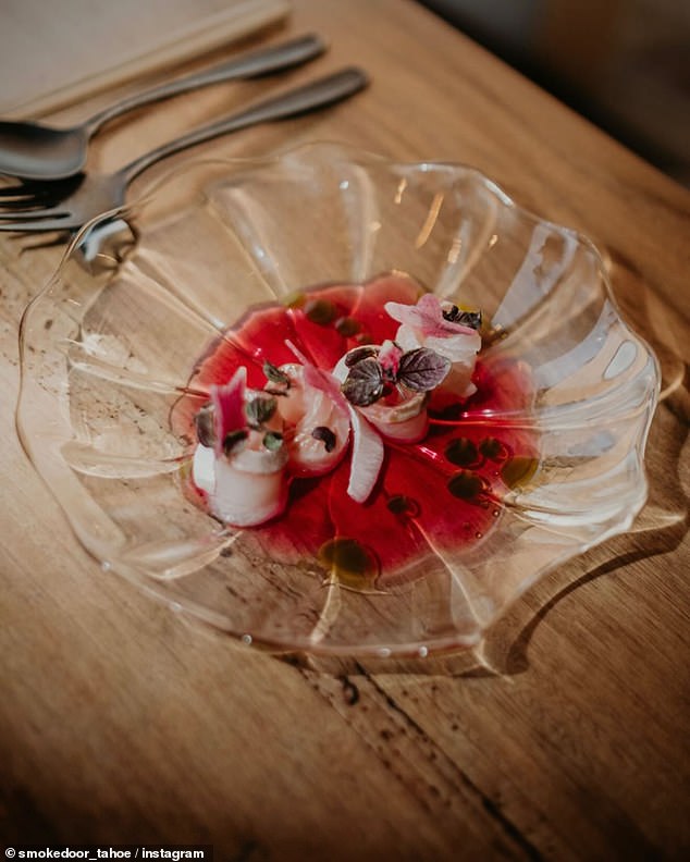 Pictured: Toyosu fish paired with watermelon radish and light plum broth - a simple dish that offers a symphony of flavors by using the right ingredients