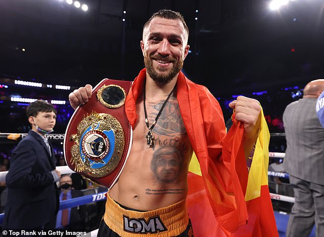 Her hero is the legendary Ukrainian boxer Vasiliy Lomachenko, the two-time Olympic champion and a three-time world champion