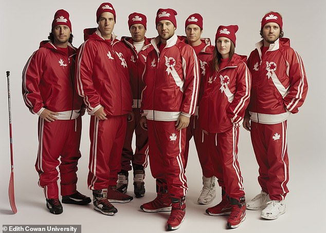 The researchers discovered a striking event bias, with the Canadian team being depicted as hockey players