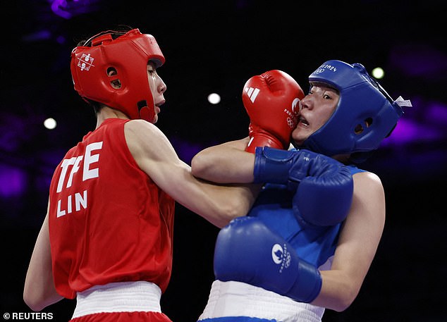 Yu-ting secured a unanimous decision victory over Turdibekova (right) at the North Paris Arena