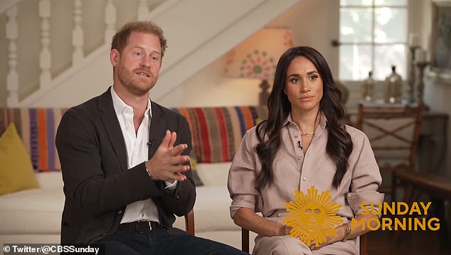 Yesterday, CBS released a clip of Harry and Meghan in an interview about child safety online, which will air on the US channel's Sunday Morning show