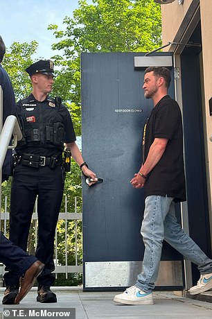 Justin Timberlake was charged again after his attorney cited errors in the original charging documents from his June 18 drunk driving arrest (pictured)