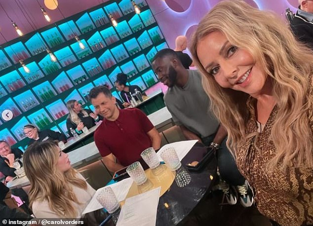 Carol has been posting her cooking exploits on Instagram after joining ITV's Cooking With The Stars, but viewers were less than impressed with the hygiene standards on the show