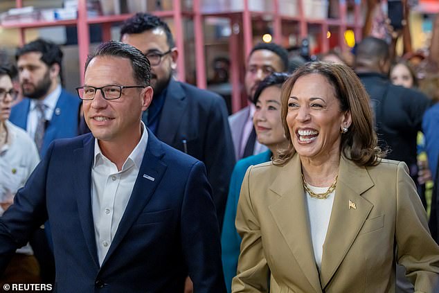 Pennsylvania Governor Shapiro is seen as one of the favorites to become Harris' vice president and has been endorsed by her campaign