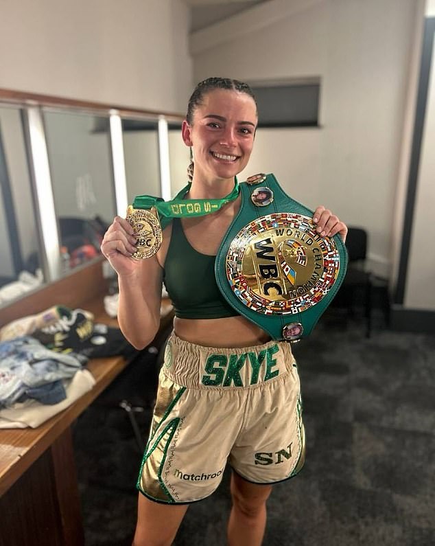 The Australian boxer has held the WBC featherweight title since April this year