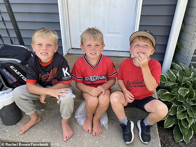 He admitted to killing his sons Clayton, 7, Hunter, 4, and Chase, 3, when he was arrested on June 15, 2023, in Monroe Township, 20 miles east of Cincinnati