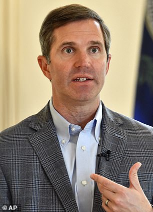 Kentucky Governor Andy Beshear was among those expected to be called for video interviews with Harris