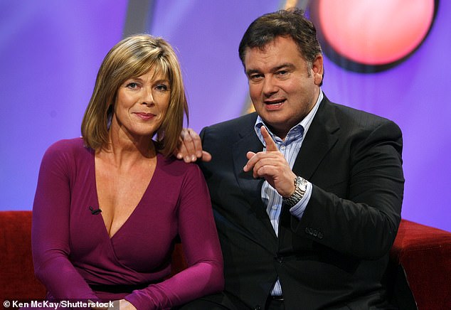 Earlier this month, a TV insider told MailOnline that while it is incredibly emotional for Ruth to talk about the split, she is a professional and knows she cannot return to television without explaining why she has been absent since April (pictured with Eamonn in 2007)