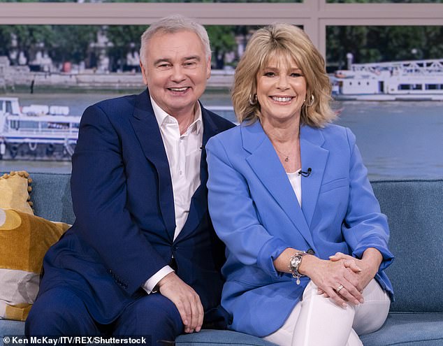 The source said: 'The Loose Women presenters have a history of openly discussing their marriage breakdowns on radio and it's a very supportive environment' (pictured 2021)