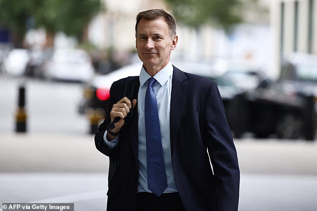 When the app first launched in 2019, then Health Secretary Jeremy Hunt (pictured) boasted it would 'sound the death knell for the 8am rush for GP appointments that so many patients are furious about'