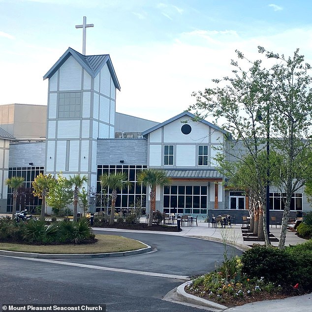 A source told DailyMail.com that the loved-up couple were married by Pastor Greg Surratt in Mt. Pleasant at their home chapel at Seacoast Church.