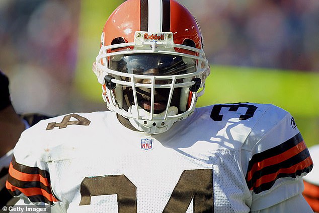 Gay signed with the Browns in 2001 and made his mark in a win over the Baltimore Ravens