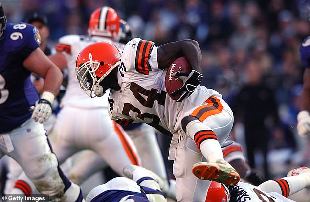 Gay scored a seven-yard touchdown against the Baltimore Ravens in his Browns debut