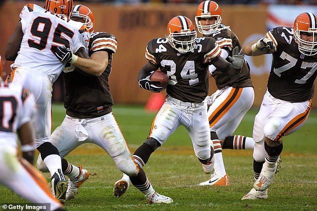 The Houston, Texas native was cut by the Browns after just one season with the team