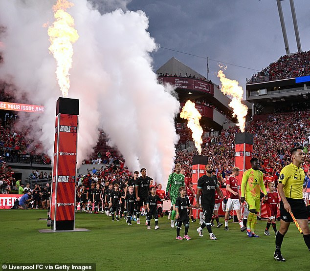 The Williams-Brice Stadium put on a spectacle as England's two biggest football clubs faced off