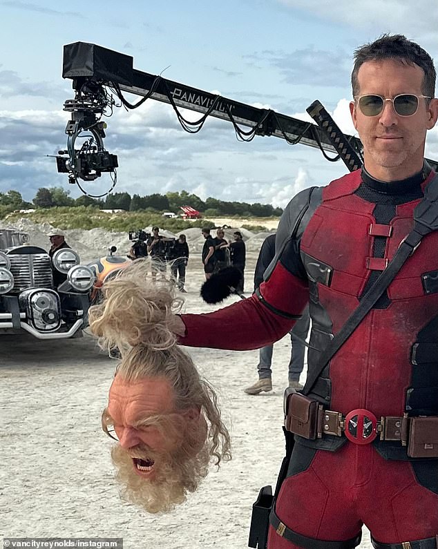 He went on to thank his collaborators on the three films, including 2016's Deadpool and 2018's Deadpool 2, but noted that 