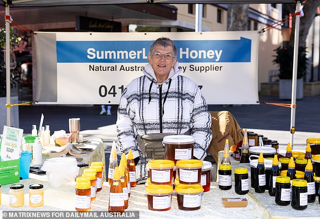 Small business owner Joyce Hammerton, who runs a honey stall in Parramatta, said it's tough when interest rates rise