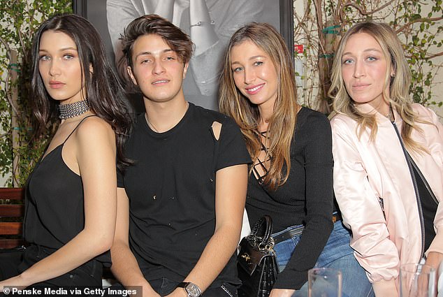 Bella, brother Anwar, Marielle and Alana are all pictured together