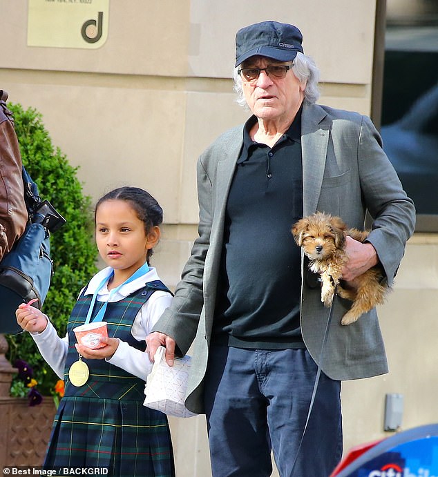 Robert De Niro was often on paternity duty with his daughter on school trips