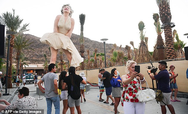 It also blocks the view of the Palm Springs Art Museum, some said — reasons that successfully influenced the city to try to have it removed.