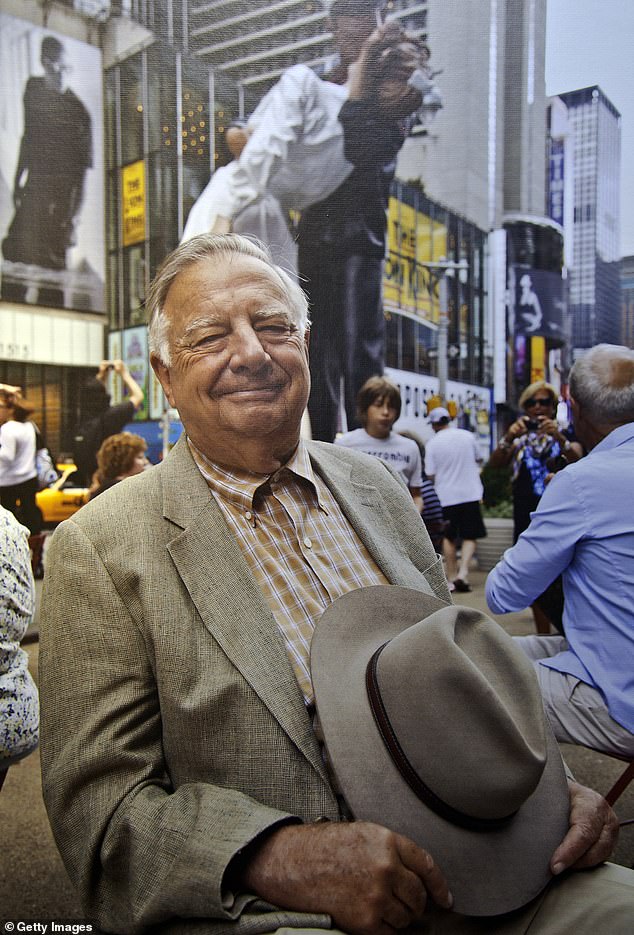 The piece was created by prominent artist Seward Johnson, who died in March 2020 at the age of 89.