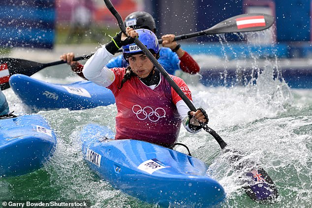 Fox was eliminated on Sunday, shattering her dream of winning three gold medals in Paris