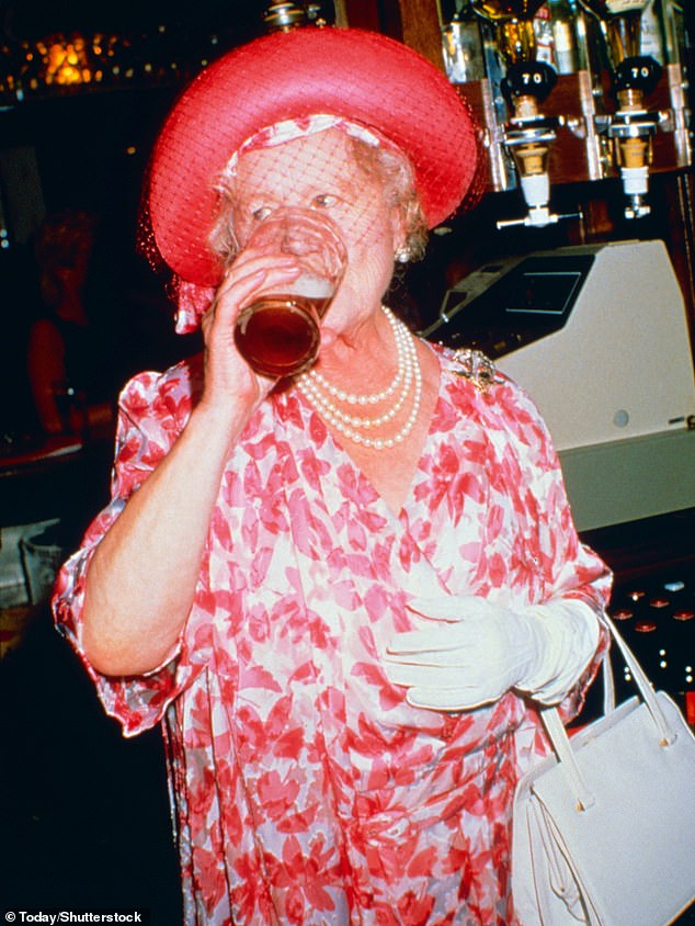 The Queen Mother kept her promise to the East End and visited it whenever she could. One of her most famous visits was to the Queen's Head pub in Flamborough Street, Limehouse, in 1987. She was 87 years old at the time and stopped at Young and Co's pub to pull and drink a pint of their Special Bitter.