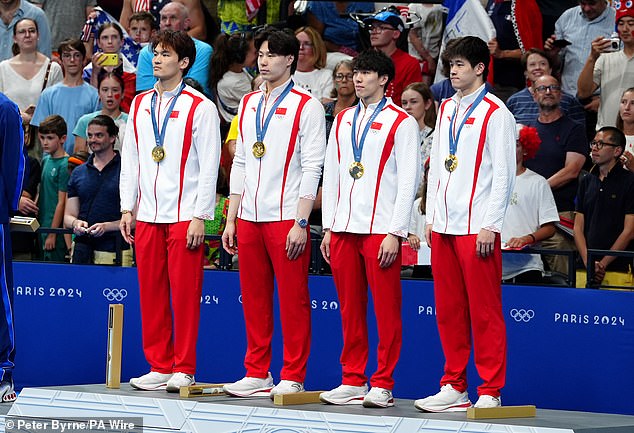 China took gold after a world record freestyle by Pan Zhanle at the end