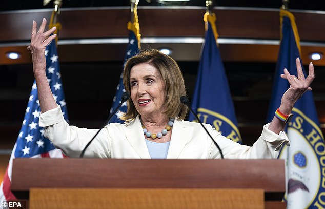 Former House Speaker Nancy Pelosi banned plastic utensils in the U.S. Capitol from 2007 to 2011, before Republicans seized power and overturned the rule, Sen. Lankford noted.