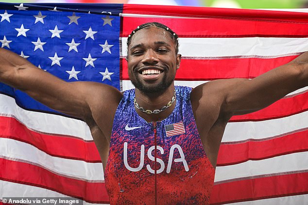 The American sprinter defeated Jamaican Kishane Thompson by the narrowest possible margin