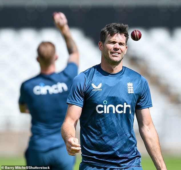 Jimmy Anderson is known for using his weaker arm in the net to prepare teammates for left-handed bowlers