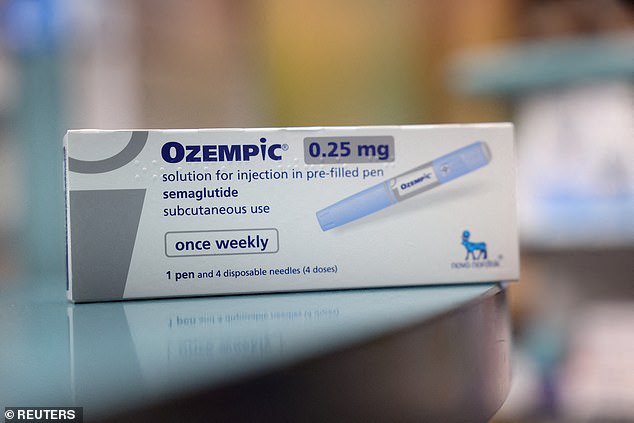 The Department of Health and Social Care has warned healthcare providers not to prescribe the drugs off-label and to reserve existing stock for patients with type 2 diabetes (stock photo by Ozempic)