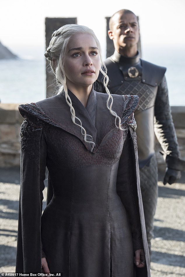 Emilia Clarke's character Daenerys Targaryen was given the title Khaleesi, or queen, in the hit series Game of Thrones