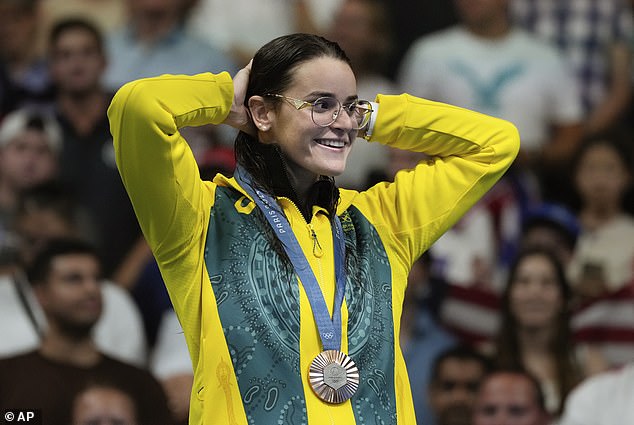 Australia's Kaylee Mckeown has taken the lead at the Paris Olympics as our female athletes dominated the pool and other events