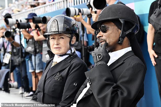 Snoop Dogg and Martha Stewart have both competed in various dressage competitions at the Olympics