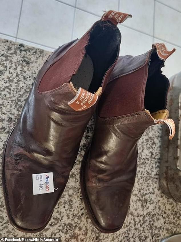 In a comment on the Facebook post it was mentioned that they had purchased RM Williams boots a few years ago at a Salvos store for just $10