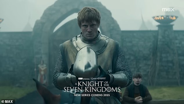 There was also a first look at the Game of Thrones spin-off show, A Knight of the Seven Kingdoms, along with many other new and returning shows