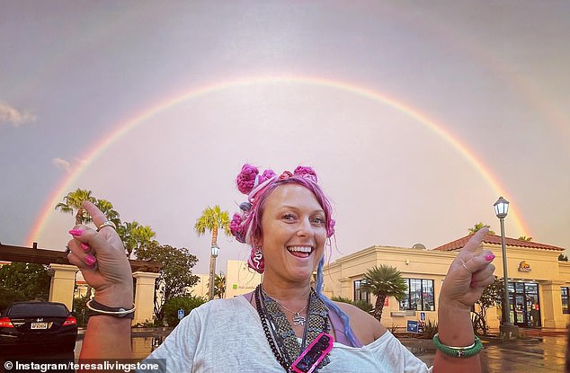 The popular children's TV presenter may have traded in her flaxen locks for a playful shade of pink, but her signature radiant smile hasn't changed a day