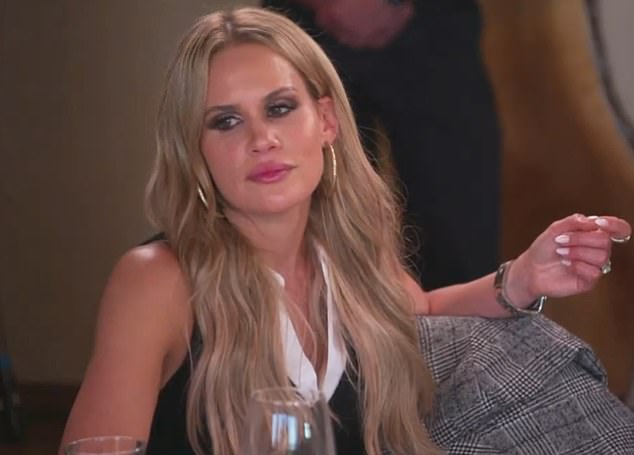 Dolores says she found out last week when she called 'the ex', telling the group that Jackie was friends with the ex and not her, but Jackie denied it... before eventually admitting it