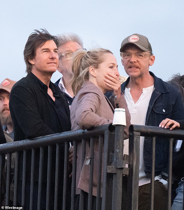 Just a month ago, Tom was spotted living his best life at Glastonbury Festival as he danced with Mission Impossible co-star Simon Pegg, 54, and was joined by Gillian Anderson, 55