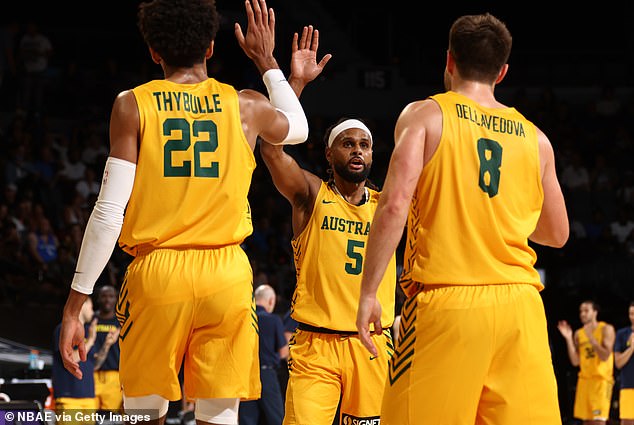 Thybulle was part of the historic Tokyo Olympics Boomers team that won a bronze medal, Australia's first in men's basketball