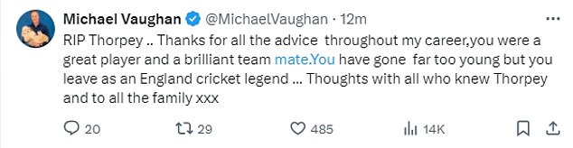 1722846618 309 Former England captain Michael Vaughan and Test skipper Ben Stokes