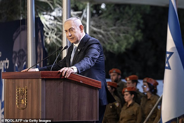 The Israeli army of Benjamin Netanyahu (pictured) expects an attack within 24 to 48 hours