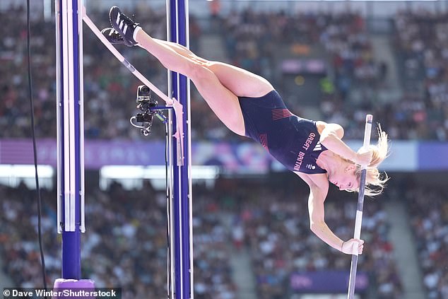 The 24-year-old missed all three attempts at her opening height of 4.55 metres