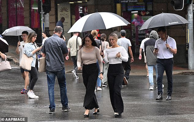 Sydney residents can expect a slight chance of showers on Tuesday and Wednesday, before conditions improve towards the end of the week (stock image)