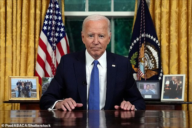 President Biden delivered a speech in the Oval Office on July 24 about his decision to withdraw from the race