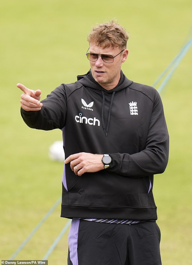 England coach Freddie Flintoff during a nets session at Headingley, Leeds on May 20