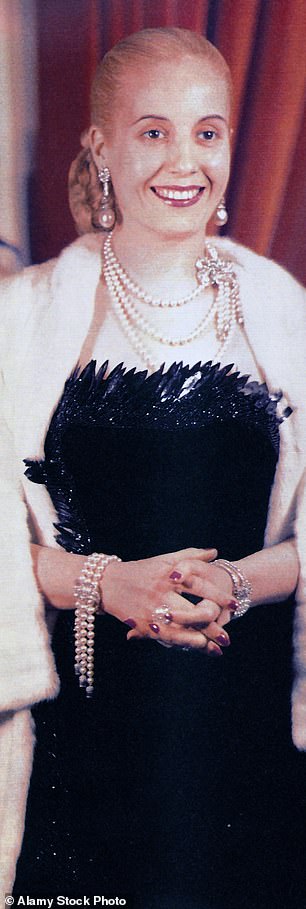 Eva Duarte de Peron was the wife of Argentine President Juan Peron