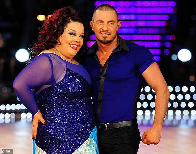 Lisa lost her beloved mother Cath to breast cancer in 2012, as did Strictly partner and friend Robin Windsor earlier this year (pictured together in 2012)